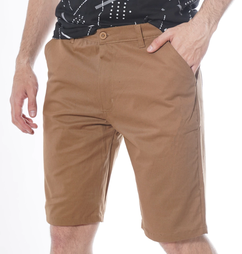 Bermuda de gabardina