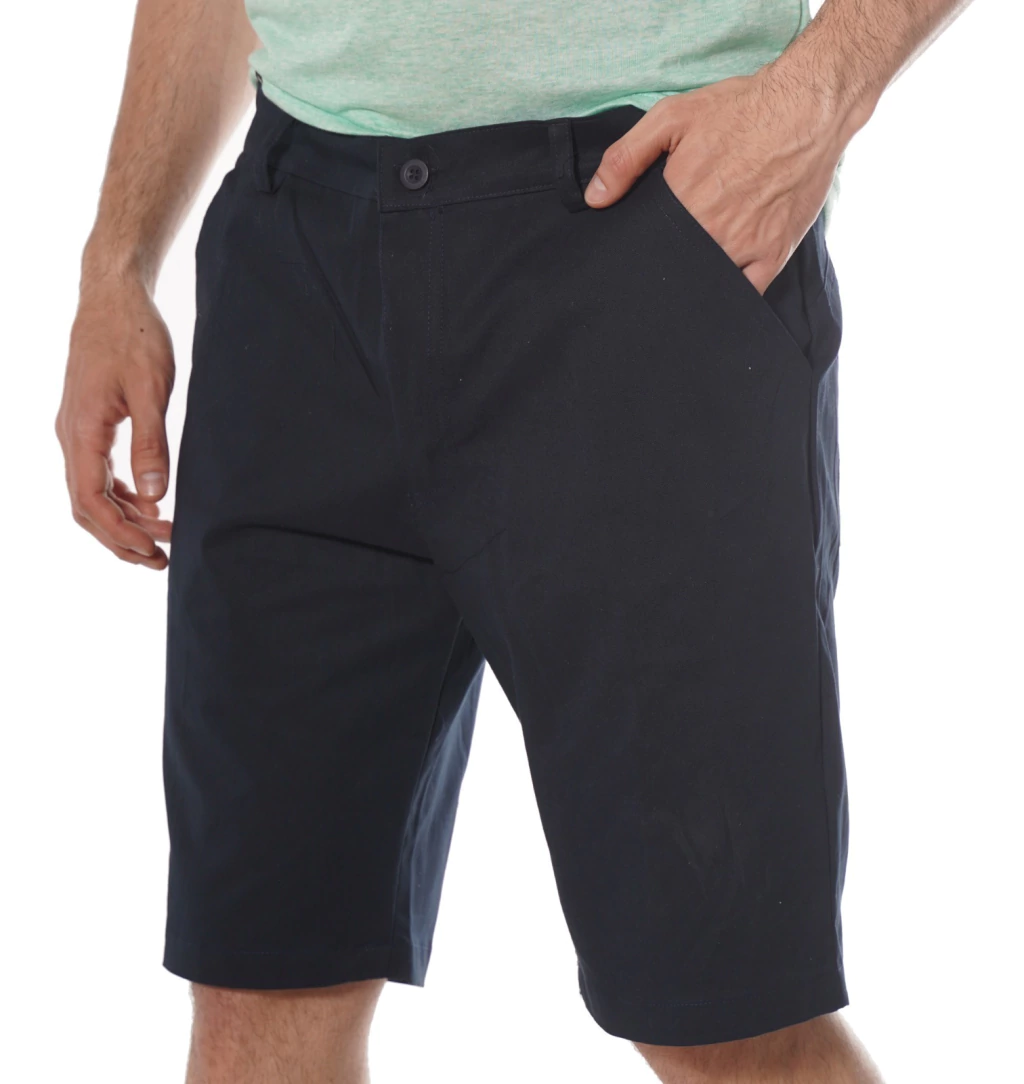 Bermuda de gabardina