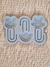 Molde de Silicone Clip Gatinho