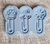 Molde de Silicone Clip Patinha