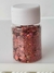 Glitter Flocado Rosa Chá