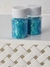 Glitter Flocado Azul Médio - comprar online
