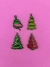 Molde de Silicone Quarteto de mini árvores de Natal - comprar online