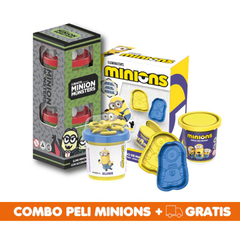 COMBO PELI MINIONS MONSTERS