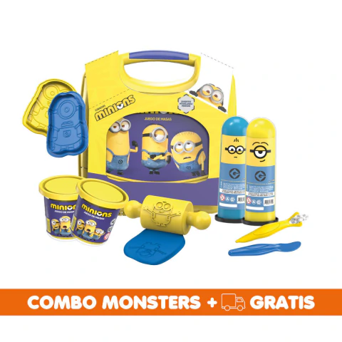 COMBO PELI MINIONS