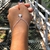 PULSEIRA ELO PORTUGUESA + PINGENTE CONCHA - PRATA 925