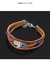 Jogo The Last of Us Part 2 Ellie Dina Hamsa Bracelet Evil Eye Contas Azuis Pulse - loja online