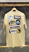 CAMISETA CLIMBING TEAM BEGE ESCH - comprar online
