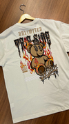 CAMISETA BEAR ON FLAMES BEGE TRIP SIDE - comprar online