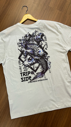 CAMISETA FISH OFF WHITE TRIP SIDE na internet