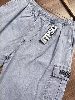 BERMUDA CARGO JEANS CLARO TRIP SIDE na internet