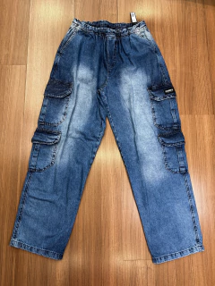 CALÇA CARGO JEANS QUATRO BOLSOS STRANGER - comprar online