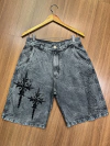BERMUDA JEANS ESTONADO GOTHIC TRIP SIDE - comprar online