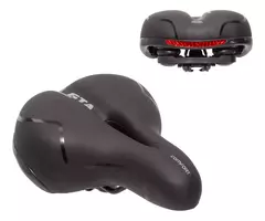 Selim confort GTA Gel tech com elastomeros e refletor - BetoBikes
