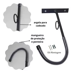 GANCHO PARA PEDURAR BICICLETA