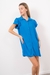 Vestido Voile Rayon con Botones