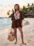 SAIDA DE PRAIA CONJ SHORTS E KIMONO SLIM - comprar online