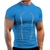 Imagem do Camisa de ginástica de verão Camiseta esportiva masculina Camisa de corrida de