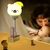Plug-in de luz noturna USB alimentação do bebê dormir quarto cabeceira proteção para os olhos soquete noturno pequeno candeeiro de mesa