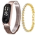 Imagem do Pulseira e relógio magnético à prova d'água toque relógio feminino moda relógios digitais