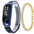 Pulseira e relógio magnético à prova d'água toque relógio feminino moda relógios digitais - Blessed Gospel