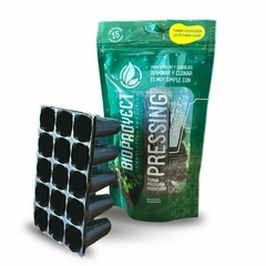 BIOPROYECT TURBA PRENSADA FORMATO CONO PACK 15U - BJY1 - comprar online