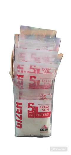 GIZEH FILTROS 5MM BOLSA 150U