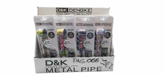 D&K PIPA METAL ESTAMAPDA CUELLO C NUDOS Y REJILLA - PAG066
