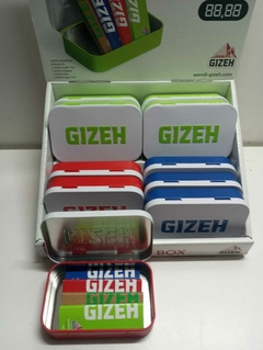 GIZEH LATA C/4 PAPELES X 10 CAJA DE EXHIBICION - 000118