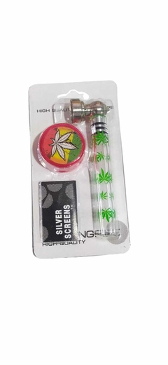 BLUNT REY PIPA VIDRIO CON PICADOR Y REJILLA X 12U - PAG005 - comprar online