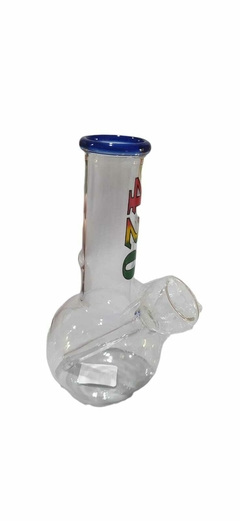 BLUNT R. BONG VIDRIO 13CM- ESTAMPA 420 - MW1 - comprar online