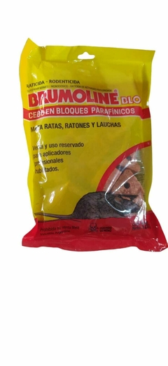 BRUMOLINE RATICIDA CEBO EN BLOQUE X 120GS - BRU-00643
