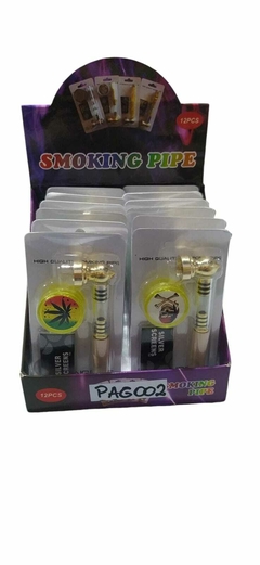 BLUNT R. PIPA ACRILICO BOQUILLA BEIGE Y PICADOR - PAG002