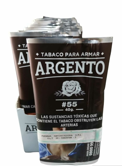 ARGENTO CORTE FINO * 55 CHOCOLATE PARA ARMAR 40G - 055