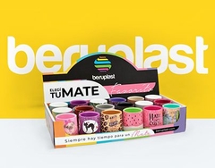 BERUPLAST MATE DECO + BOMBILLA - MATE-D-01