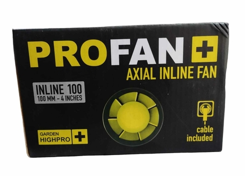 GARDEN HIGHPRO EXTRACTOR INLINE FAN AXIAL 100 - GHV119