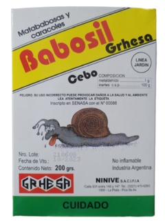 GRHESA BABOSIL CEBO (POLVO) - 200 GR - BABOSILC200