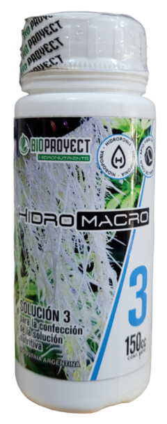 BIO PROYECT KIT 3 (VEGE1 - MICRO2 - MACRO3) 150CC - BIO-PK123150 - Distribuidora Rosse