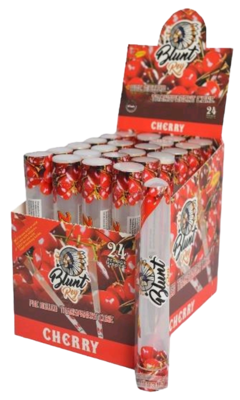 BLUNT REY CONO CELULOSA CHERRY 78MM X 24U