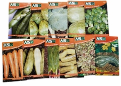 SEMILLAS DE HORTALIZA Y FLORES DE ESTACION 1 A 8GS - HORTLZ-02 - comprar online