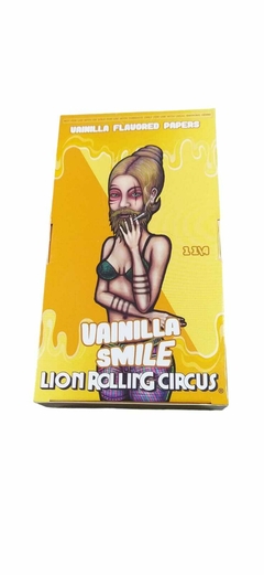 LION PAPEL SABORIZADOS VAINILLA SMILE 1 1/4 PACK 25U - comprar online