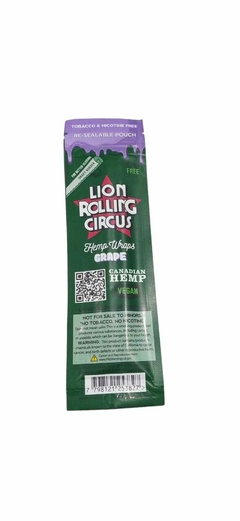 LION HEMP WRAP GRAPE X25U - comprar online