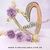 Topo de Bolo 3D - Texto & Flores