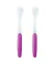 Nuk Set de 2 Cucharas Largas de Silicona