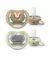 Avent Chupete Ultra Air Animales X2 (6-18) Verde/Gris
