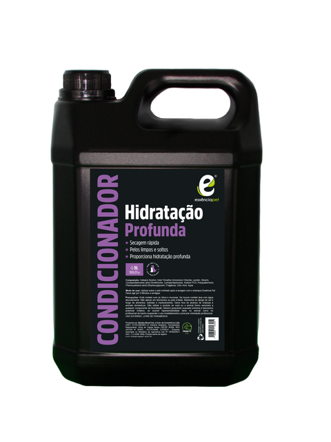 Condicionador Hidratação Profunda Essência Pet 5L (para cães e gatos)
