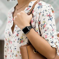 Imagem do pulseira para apple watch pulseira 44mm 40mm 45mm 41mm 42mm 38mm pulseira de met