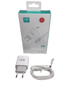 Kit carregador FAM FKT-PD20C