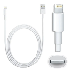 Cabo Usb Carregador iPhone 5 6 7 8 Plus S X Xr Xs 1ª linha