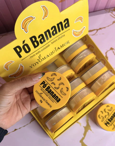 Pó Banana Facial Ultrafino
